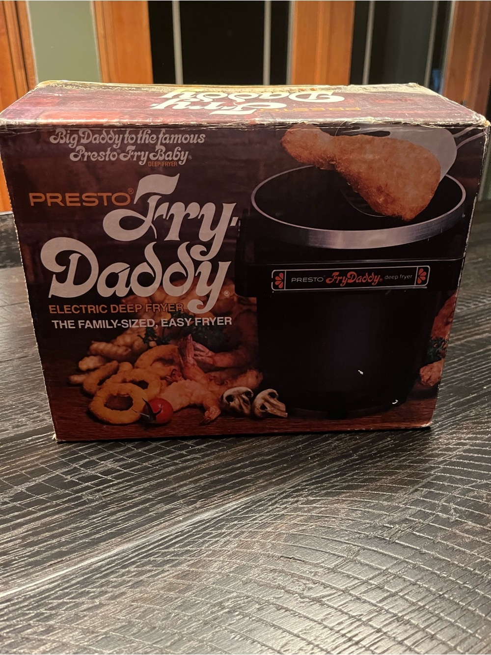 Presto Fry Daddy Electric Deep Fryer - Black - Vintage